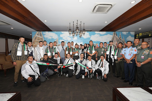 Rektor Unhan RI bersama Duta Besar Palestina Menyambut Kehadiran 22 Orang Calon Mahasiswa Program Beasiswa Unhan RI